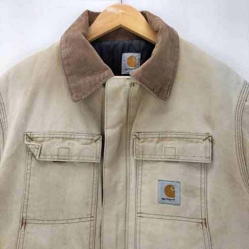 カーハート Carhartt トラディショナル ハーフコート  ダック地 カバーオール 裏地キルト メンズ